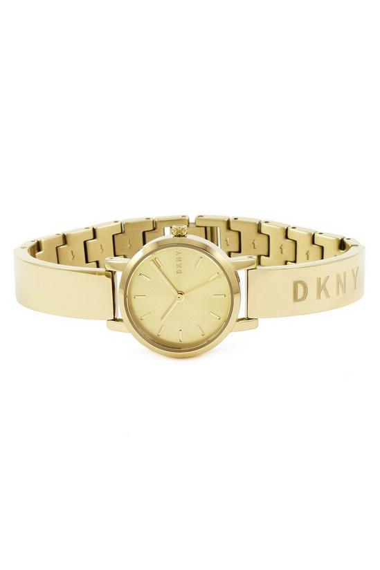 DKNY Soho Pvd Gold Plated Fashion Analogue Quartz Watch - Ny2307 4
