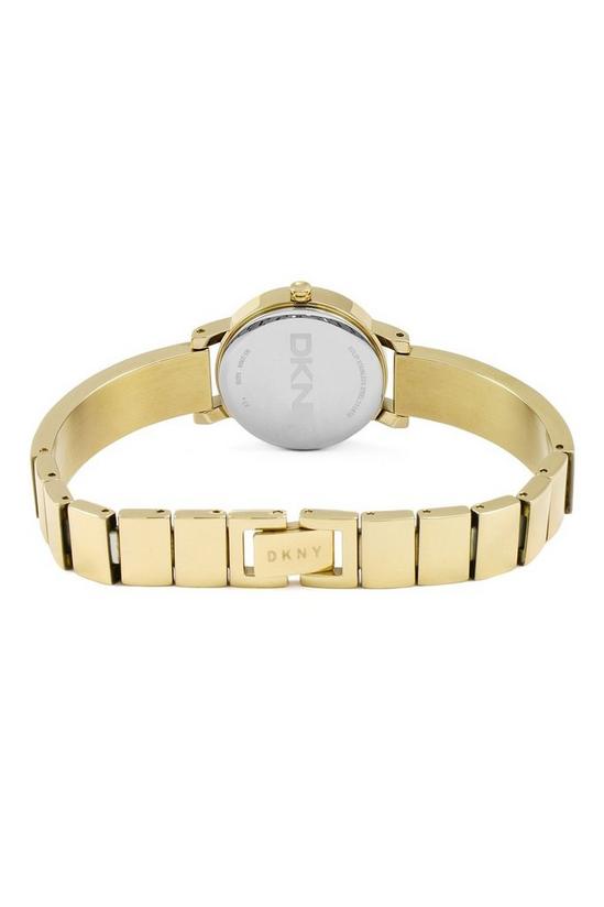 DKNY Soho Pvd Gold Plated Fashion Analogue Quartz Watch - Ny2307 5