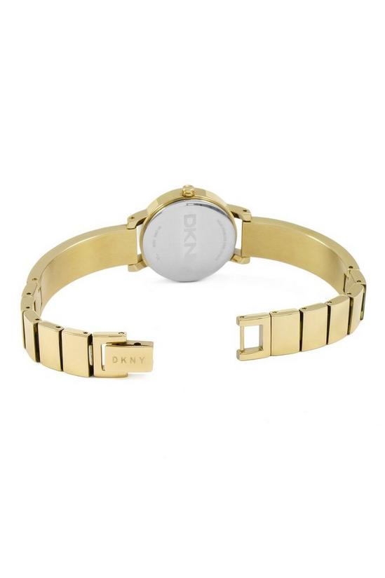 DKNY Soho Pvd Gold Plated Fashion Analogue Quartz Watch - Ny2307 6