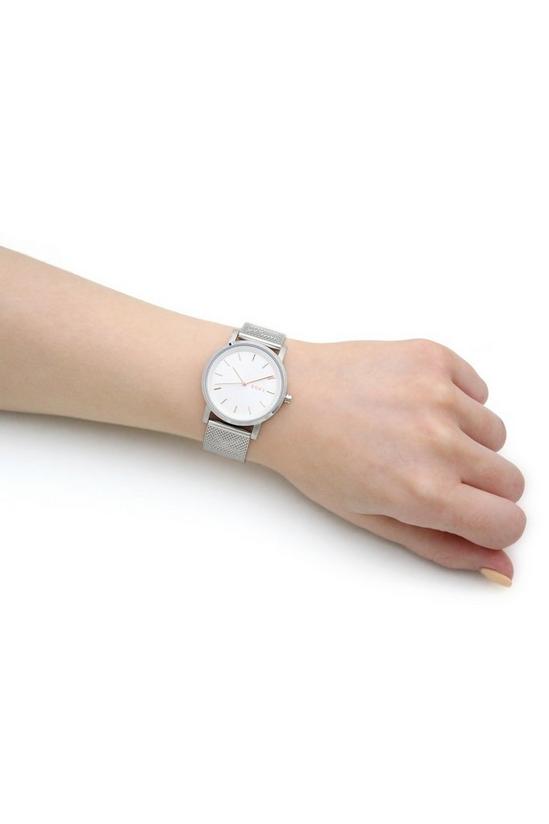 DKNY Soho Stainless Steel Fashion Analogue Quartz Watch - Ny2620 2