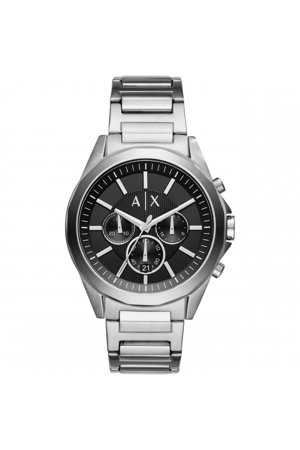 stainless steel fashion analogue quartz watch - ax2600