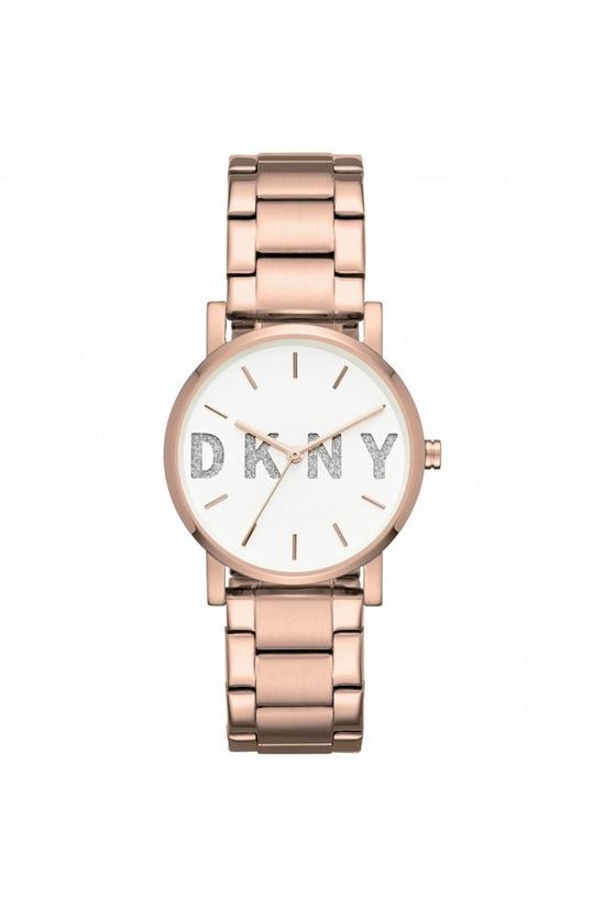 DKNY Soho Plated Stainless Steel Fashion Analogue Quartz Watch - Ny2654 1