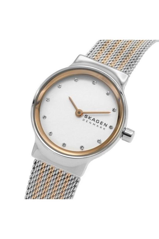 Skagen Freja Plated Stainless Steel Classic Analogue Quartz Watch - Skw2699 6