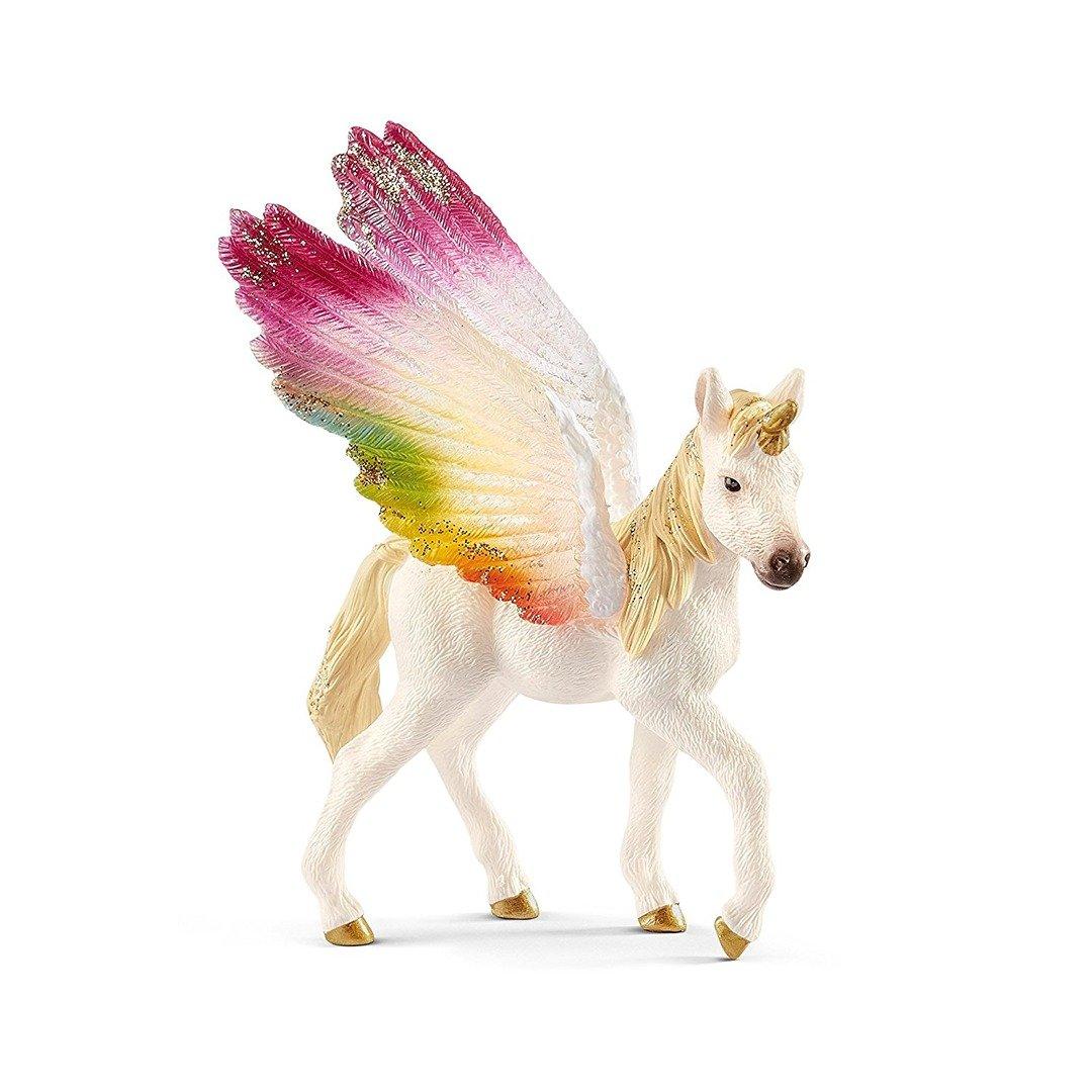 70577 Winged Rainbow Unicorn/Foal Figure