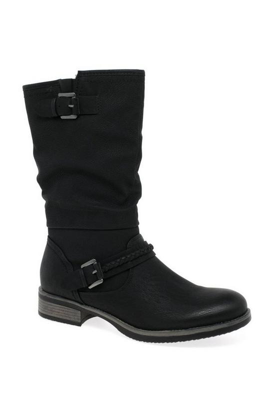 Rieker 'Estella' Calf Length Slouch Boots 4