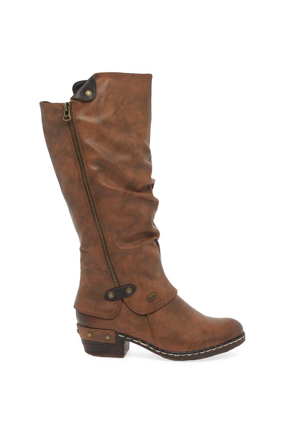 Rieker Women's 'Sierra' Long Boots|Size: 3.5|tan