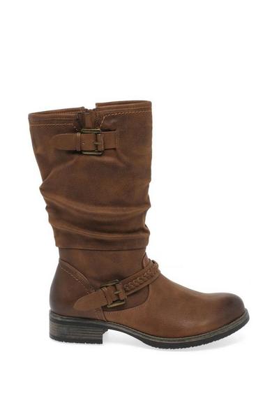 'Estella' Calf Length Slouch Boots