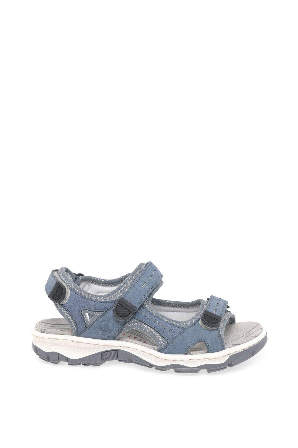 Rieker Women's 'Liza' Casual Sandals|Size: 3.5|blue