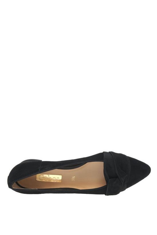 Gabor 'Prince' Low Heeled Court Shoes 4