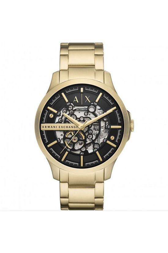 Armani Exchange Gold Plated Stainless Steel Fashion Analogue Watch - Ax2419 1
