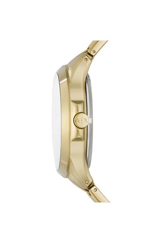 Armani Exchange Gold Plated Stainless Steel Fashion Analogue Watch - Ax2419 2