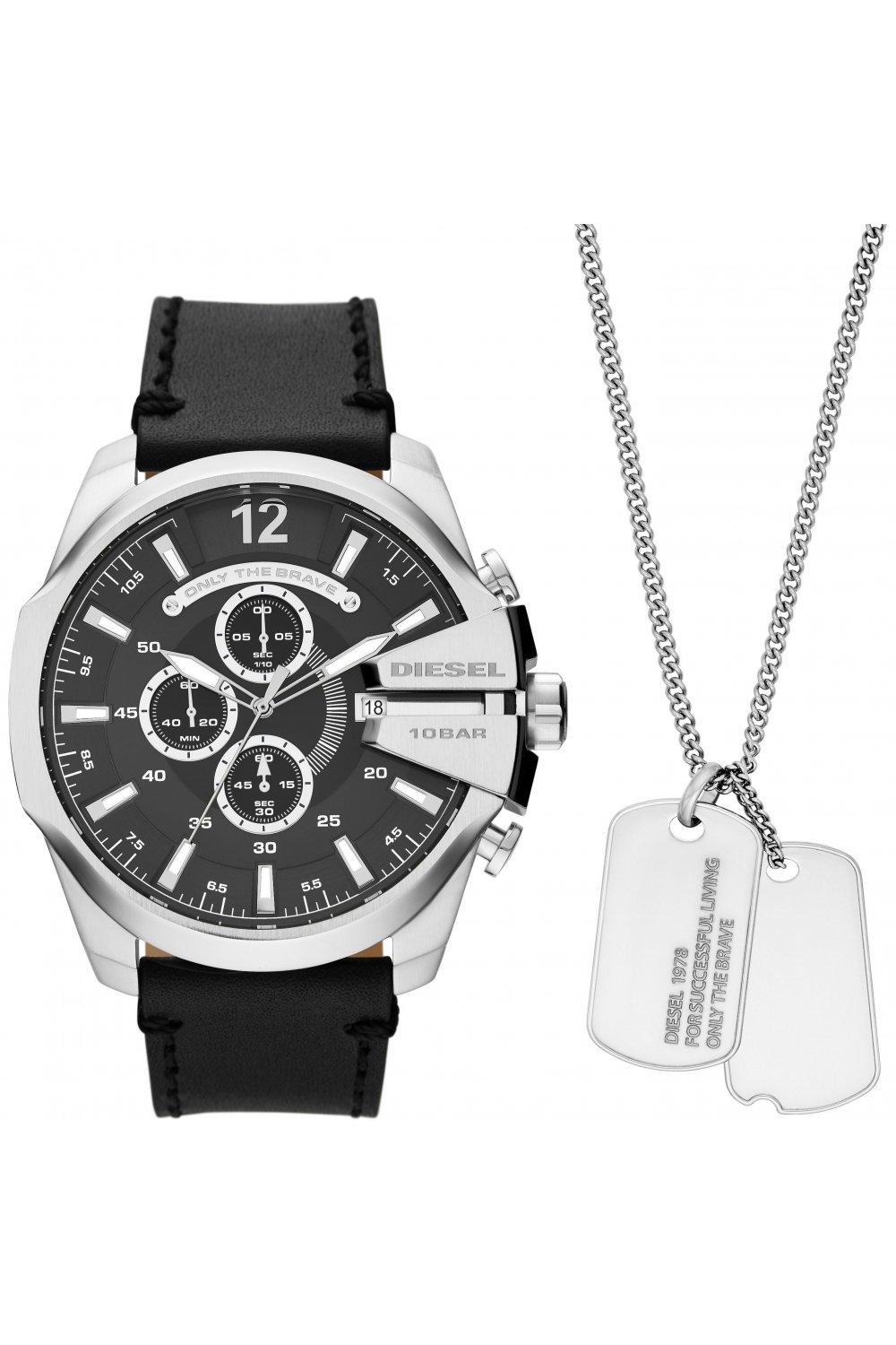 Mega Chief Stainless Steel Fashion Analogue Quartz Watch - Dz4559