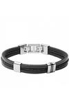 Fossil Jewellery Vintage Casual Leather Bracelet - Jf03686040 thumbnail 2