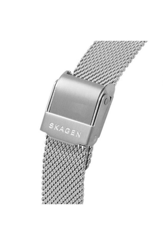 Skagen Amberline Stainless Steel Classic Analogue Quartz Watch - Skw2956 4