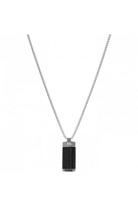 Fossil Jewellery 'Mens Dress' Stainless Steel Necklace - JF03725040 1