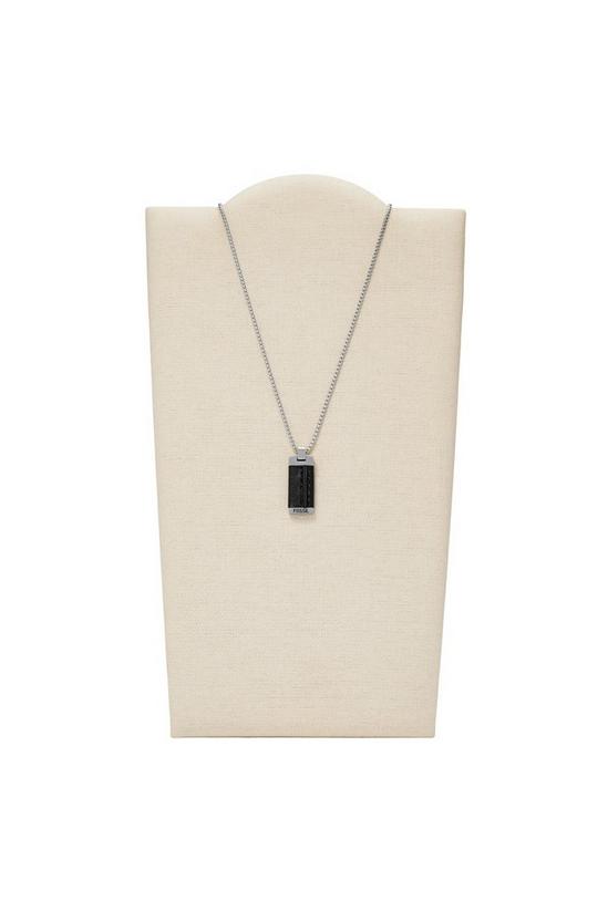 Fossil Jewellery 'Mens Dress' Stainless Steel Necklace - JF03725040 2