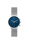 Skagen Ancher Stainless Steel Classic Analogue Quartz Watch - Skw6764 thumbnail 1