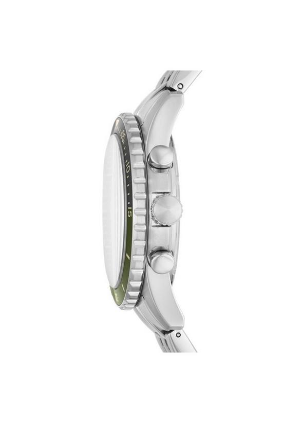 Fossil Fb - 01 Chrono Stainless Steel Fashion Analogue Quartz Watch - Fs5864 2