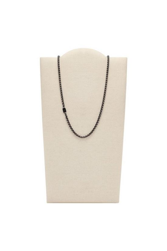 Fossil Jewellery Vintage Casual Stainless Steel Necklace - Jf03917797 2