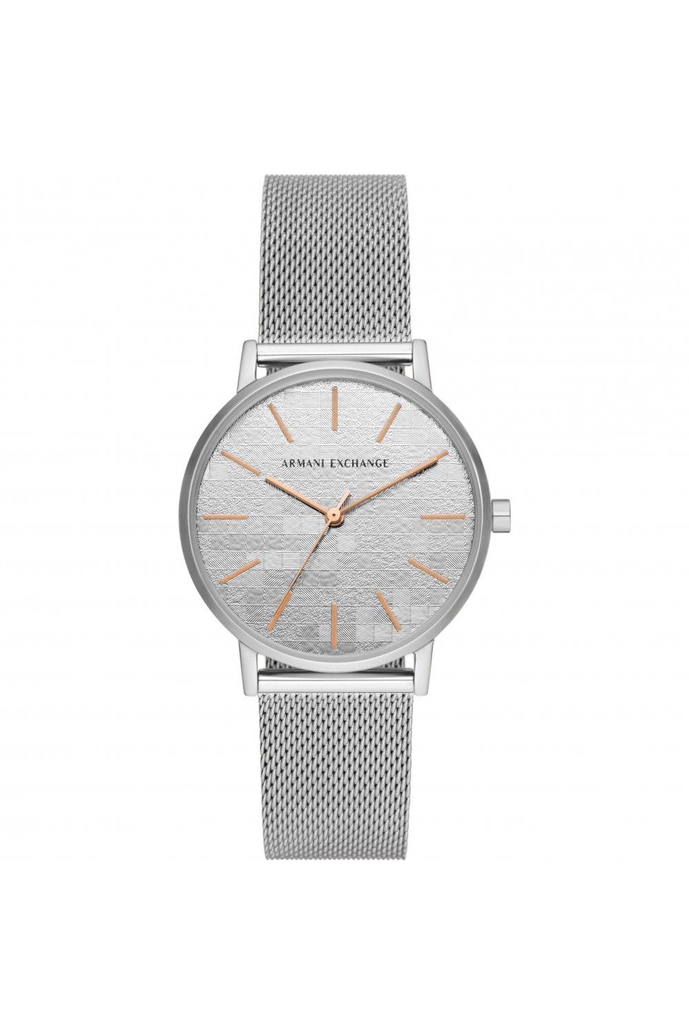stainless steel fashion analogue quartz watch - ax5583