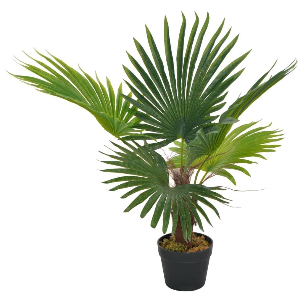 Artificial Plant Palm with Pot Green 70 cm