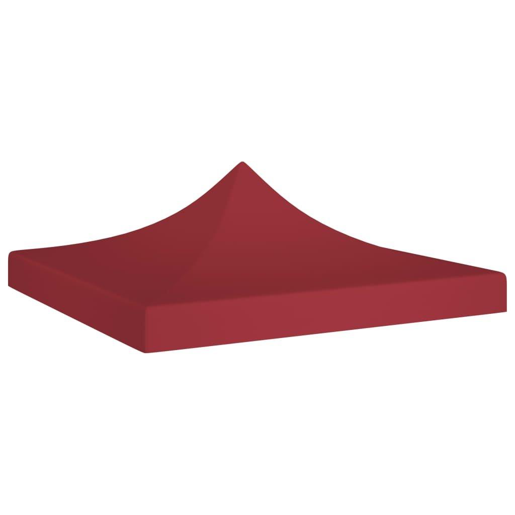 Party Tent Roof 3x3 m Burgundy 270 g/mA2