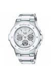 Casio 'Baby-G' Stainless Steel Classic Combination Quartz Watch - MSG-300C-7B3ER thumbnail 1