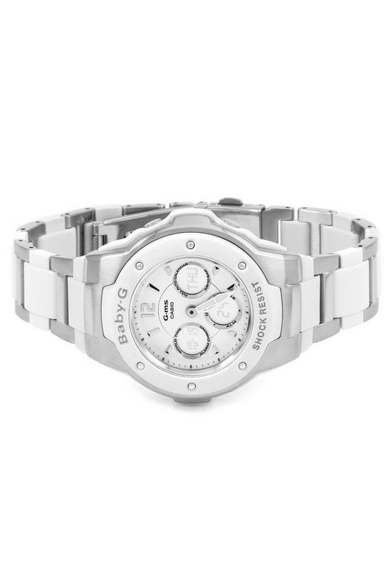 Casio 'Baby-G' Stainless Steel Classic Combination Quartz Watch - MSG-300C-7B3ER 2