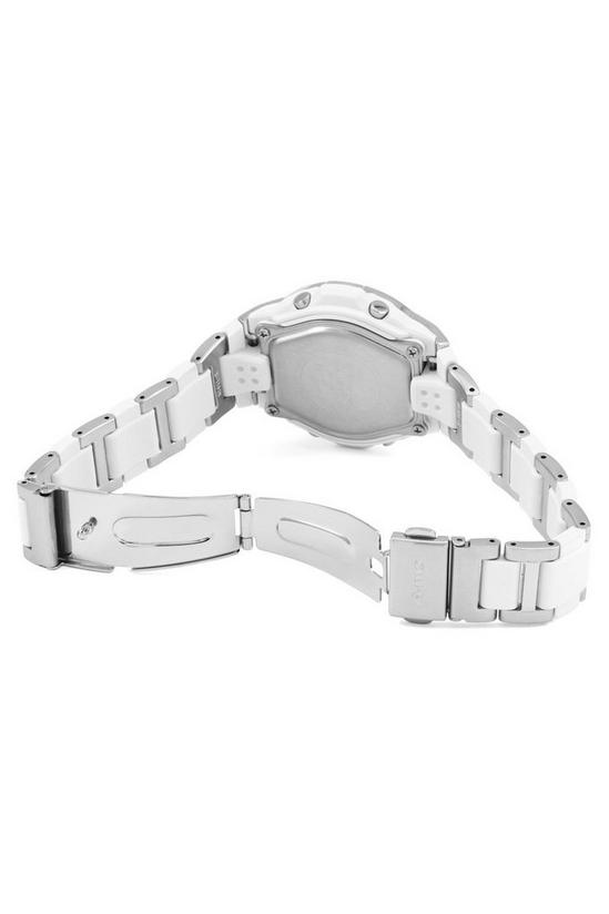 Casio 'Baby-G' Stainless Steel Classic Combination Quartz Watch - MSG-300C-7B3ER 4