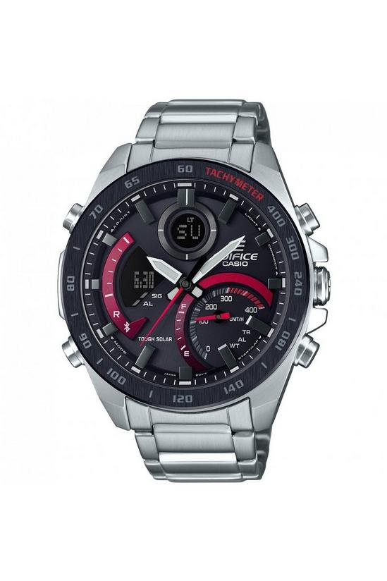 Casio Edifice Stainless Steel Classic Combination Watch - Ecb-900Db-1Aer 1