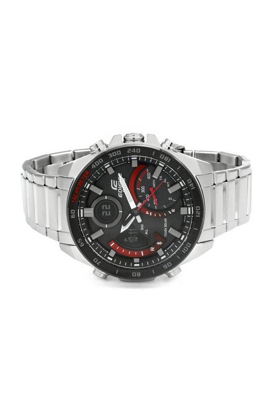 Casio Edifice Stainless Steel Classic Combination Watch - Ecb-900Db-1Aer 6
