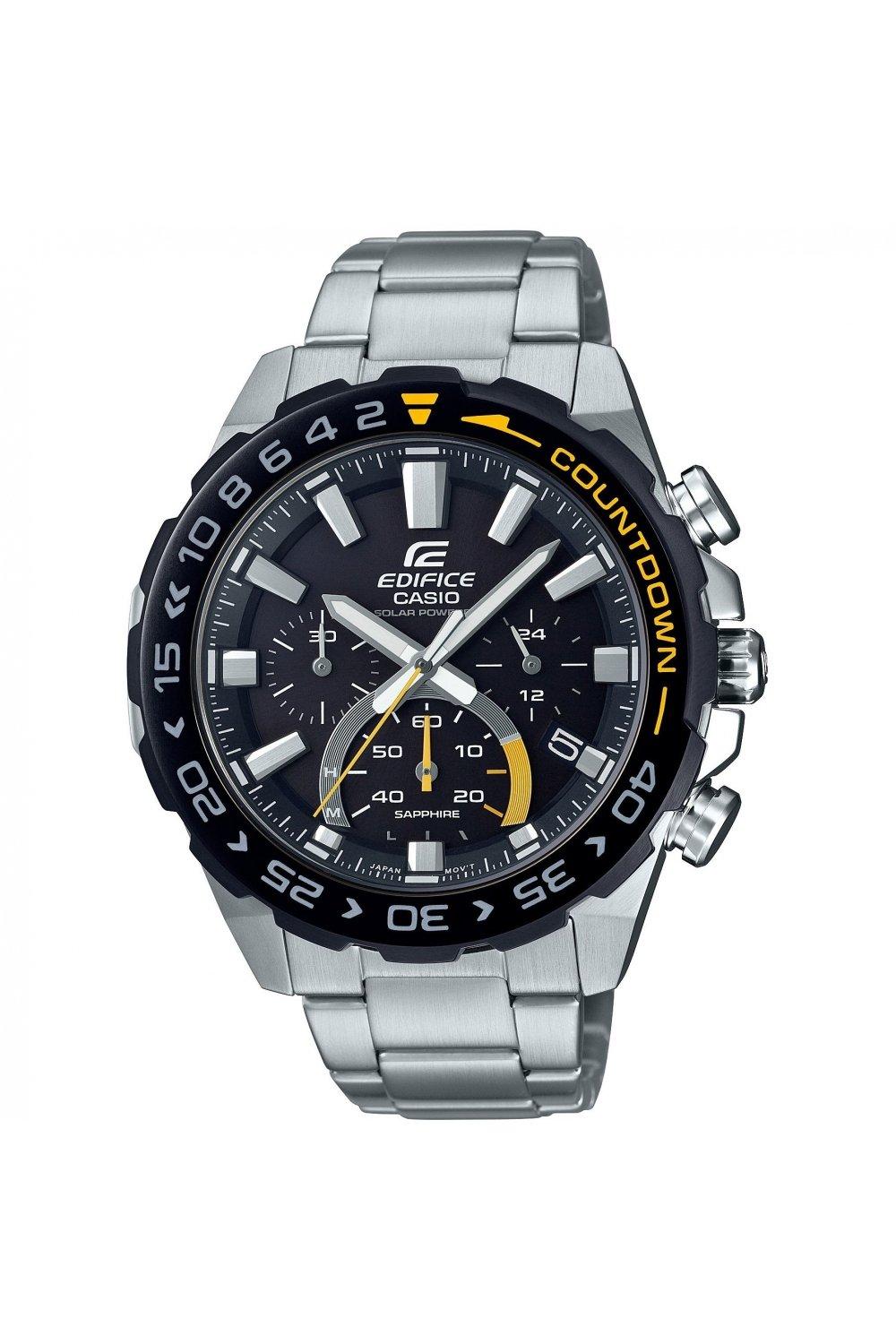 edifice stainless steel classic analogue watch - efs-s550db-1avuef