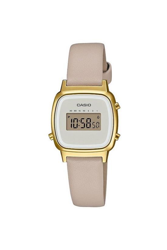 Casio Collection Plated Stainless Steel Classic Watch - La670Wefl-9Ef 1