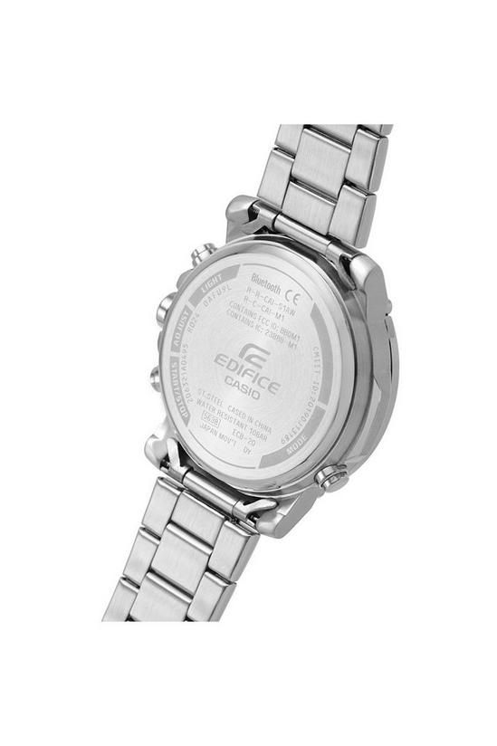 Casio Stainless Steel Classic Combination Quartz Watch - ECB-20D-1AEF 5