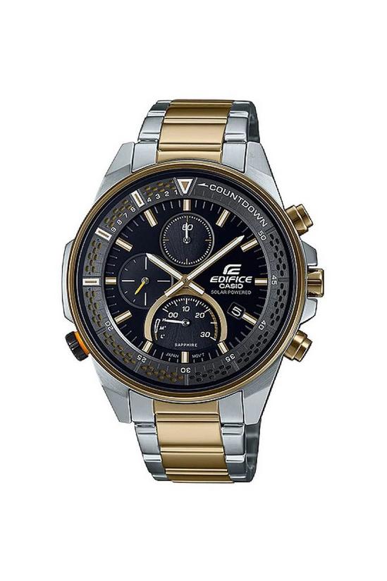 Casio Stainless Steel Classic Analogue Solar Watch - Efs-S590Sg-1Avuef 1