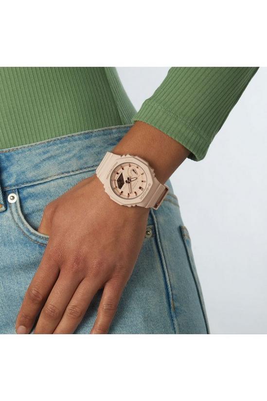 Casio Plastic/Resin Classic Combination Quartz Watch - GMA-S2100-4AER 6