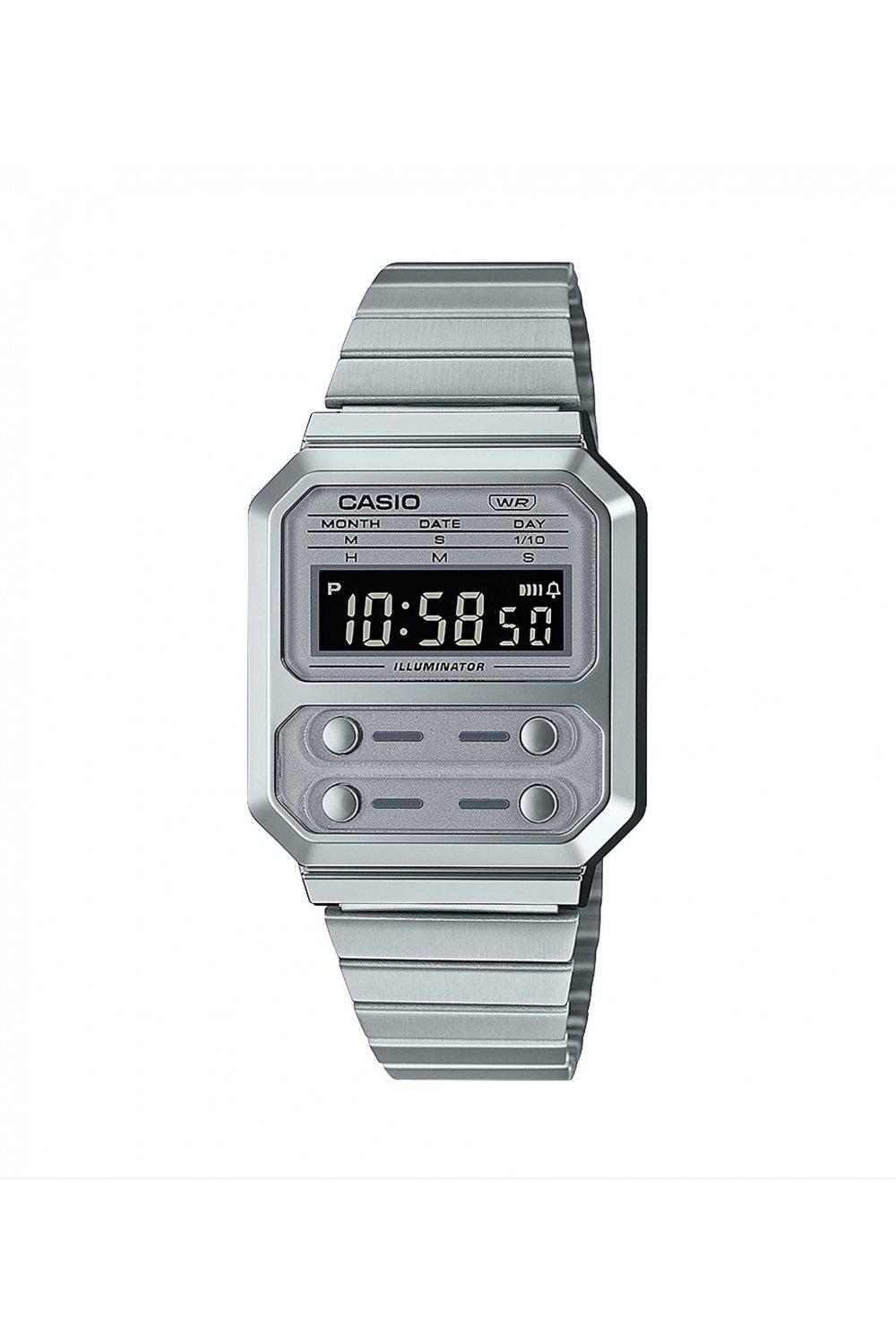 Collection Stainless Steel And Plastic/resin Watch - A100We-7Bef