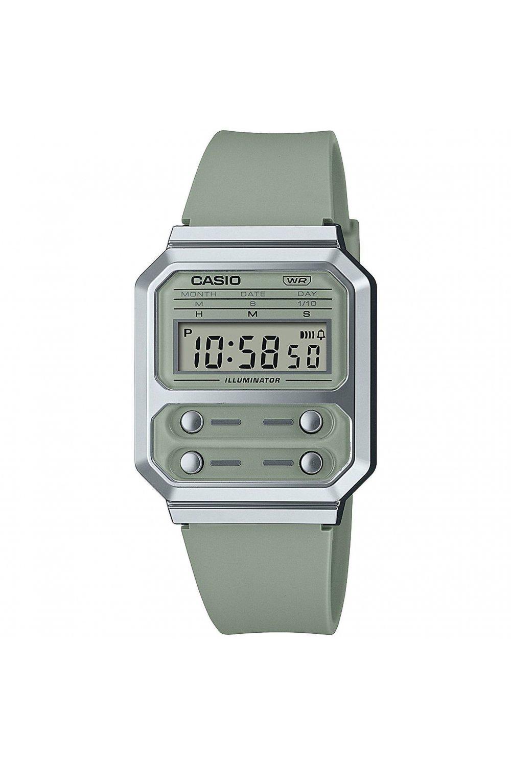 A100 Vintage Plastic/resin Classic Digital Watch - A100Wef-3Aef