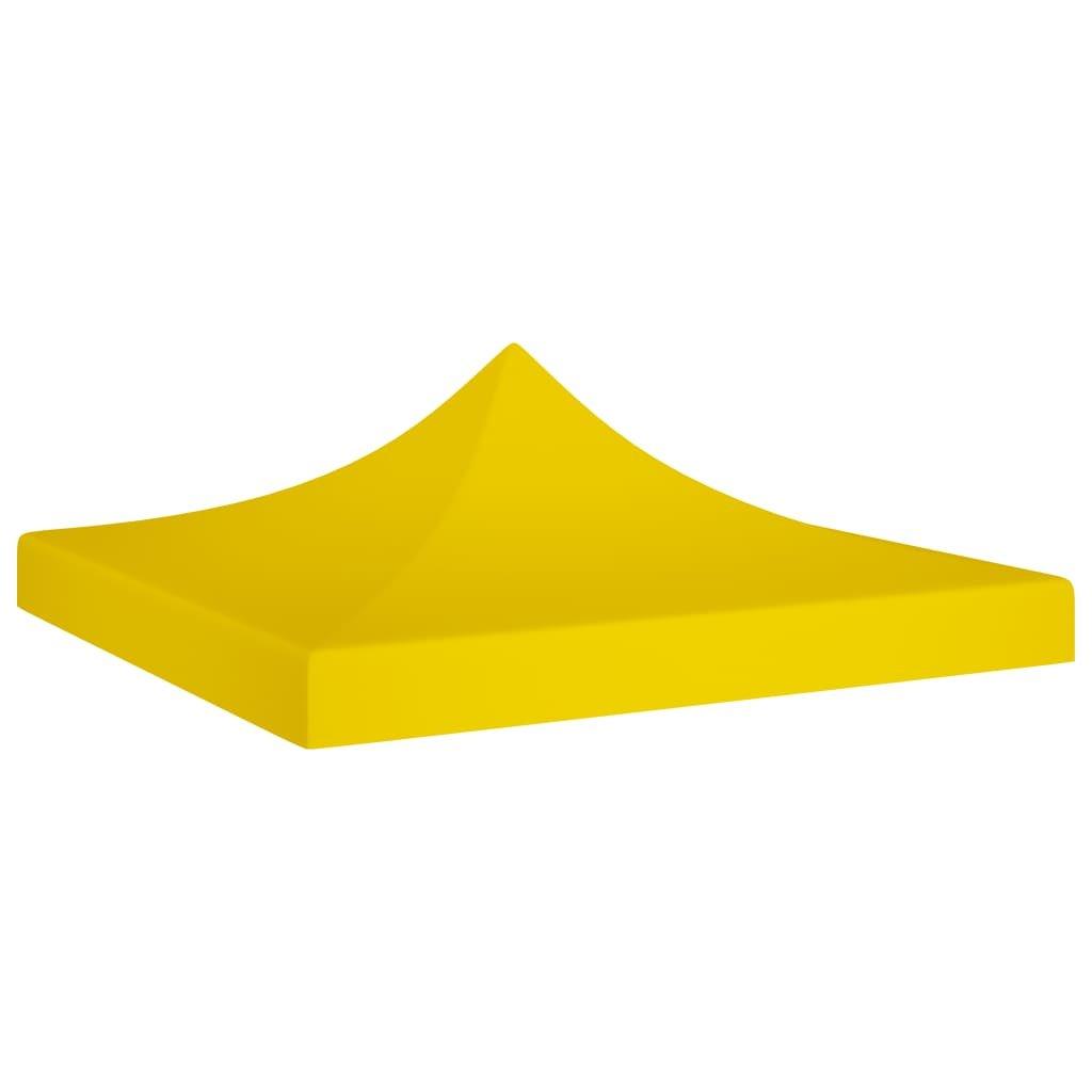 Party Tent Roof 3x3 m Yellow 270 g/mA2