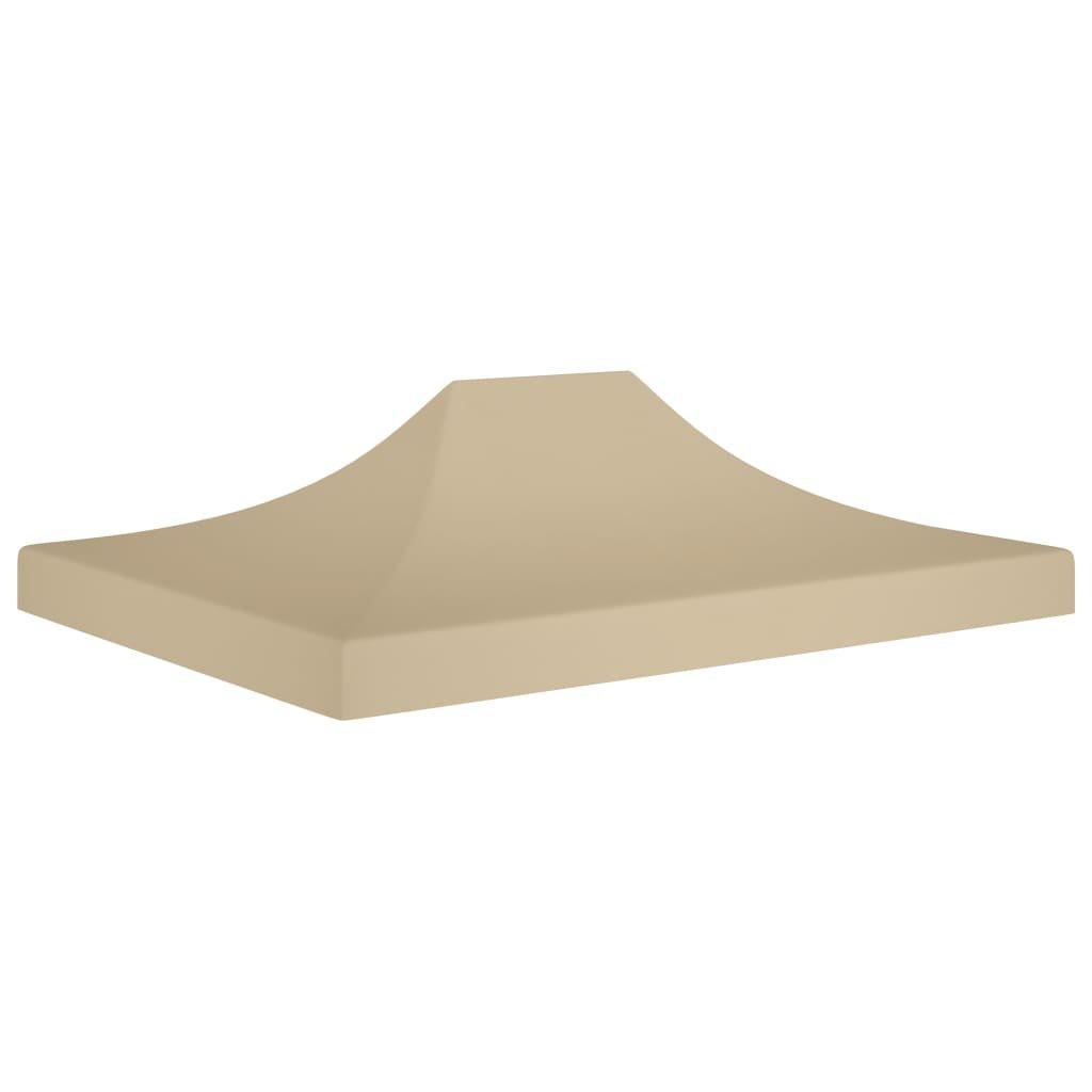 Party Tent Roof 4x3 m Beige 270 g/mA2