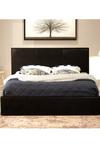 Modernique Ottoman Double Storage Bed Faux Leather with Gas Lift Up Base thumbnail 2
