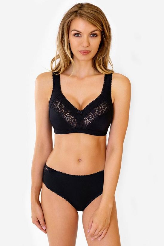 Rosme Lingerie 'Galla' Non-Wired Non-Padded Full Cup Bra 4