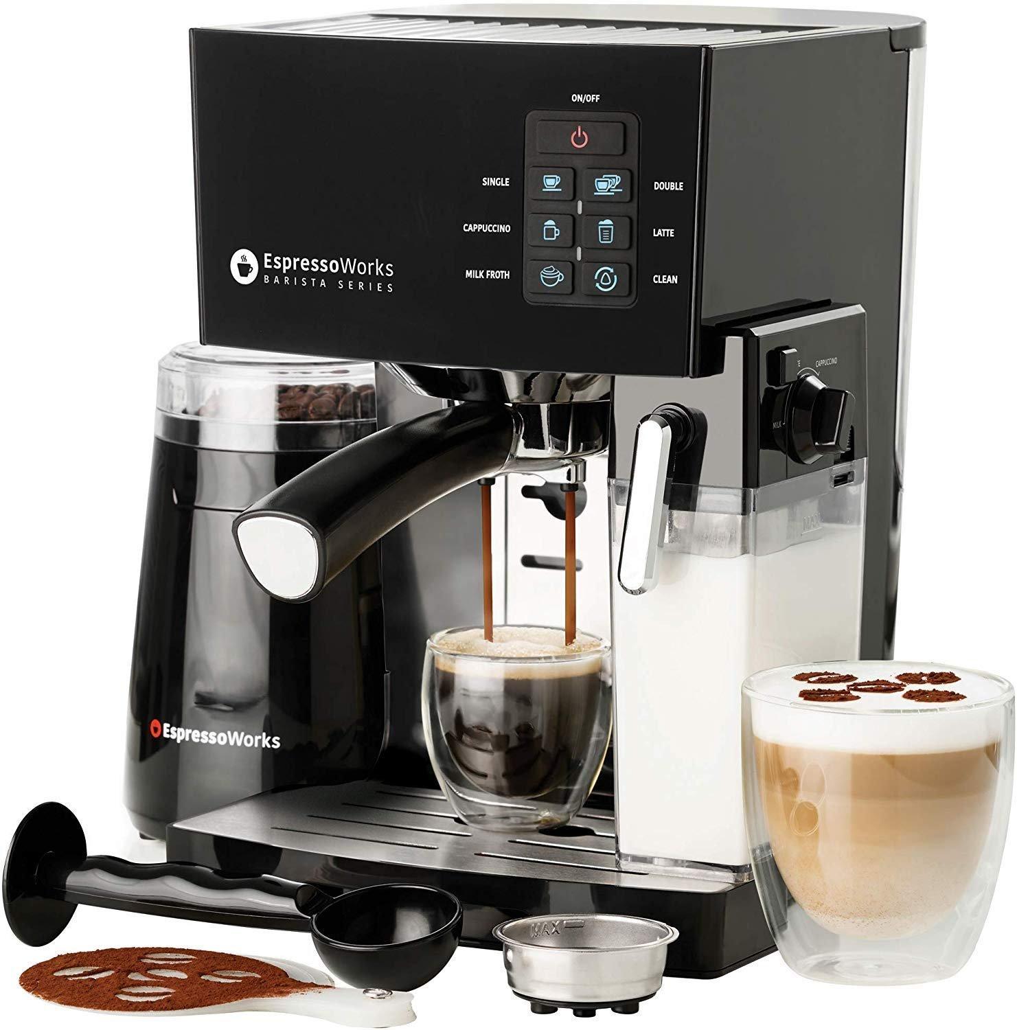 10-Piece Espresso and Cappuccino Maker Set