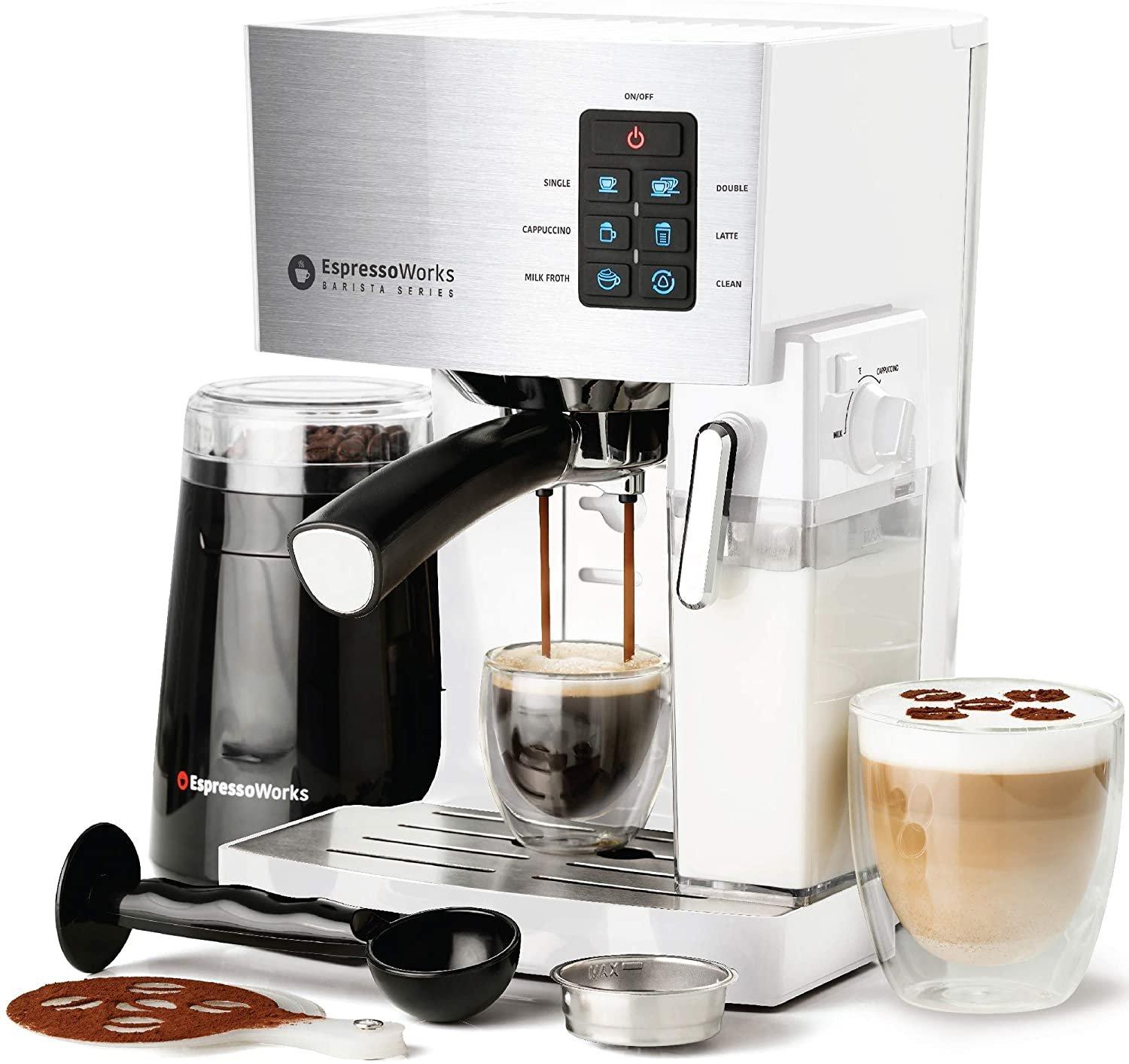 10-Piece Espresso and Cappuccino Maker Set