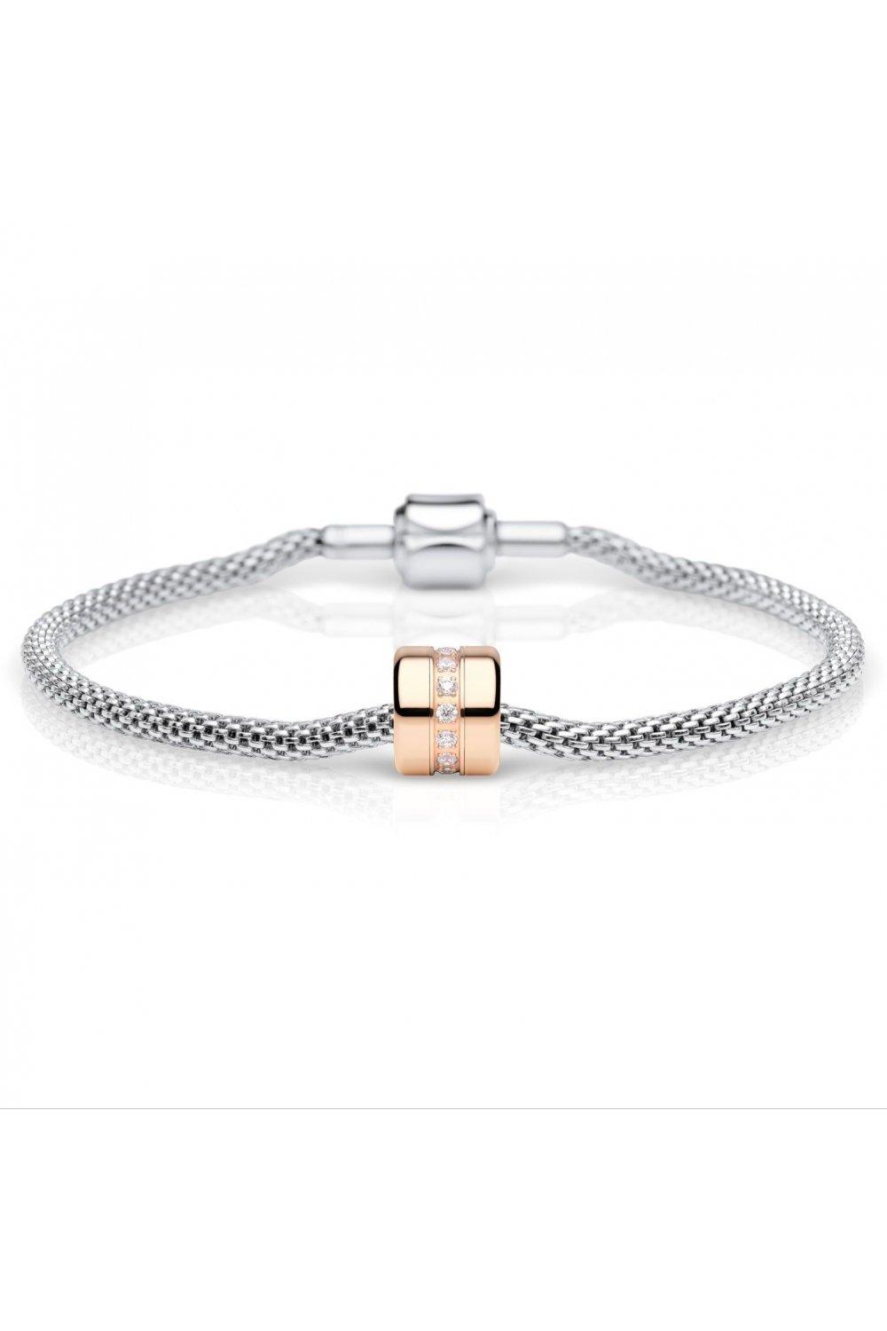 hope bracelet & charm set stainless steel bracelet - hop1-s-me-190