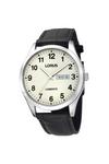 Lorus Lumibrite Dial Leather Strap Stainless Steel Classic Watch - Rj647Ax9 thumbnail 1