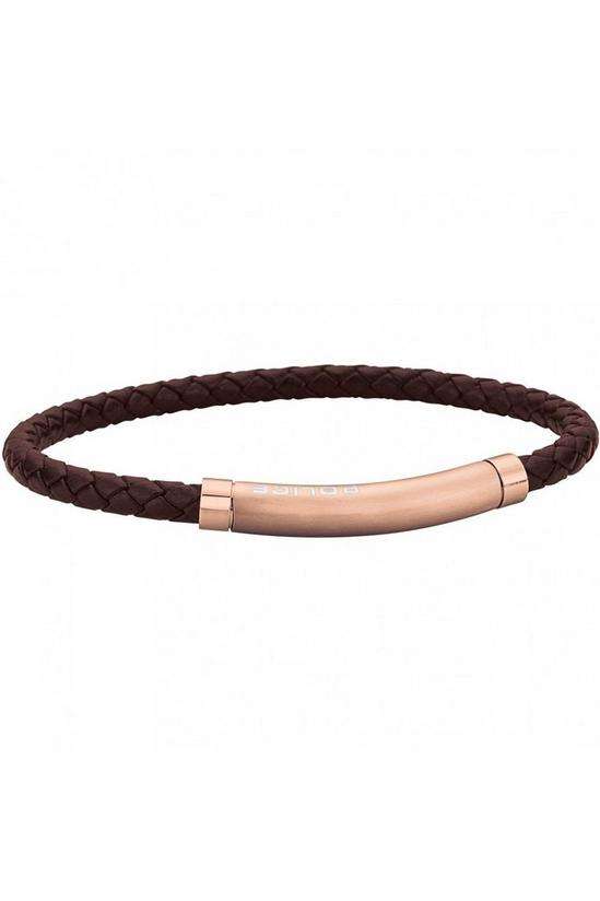Police Jewellery Smart Style Leather Bracelet - 26269Blrg/02-L 1
