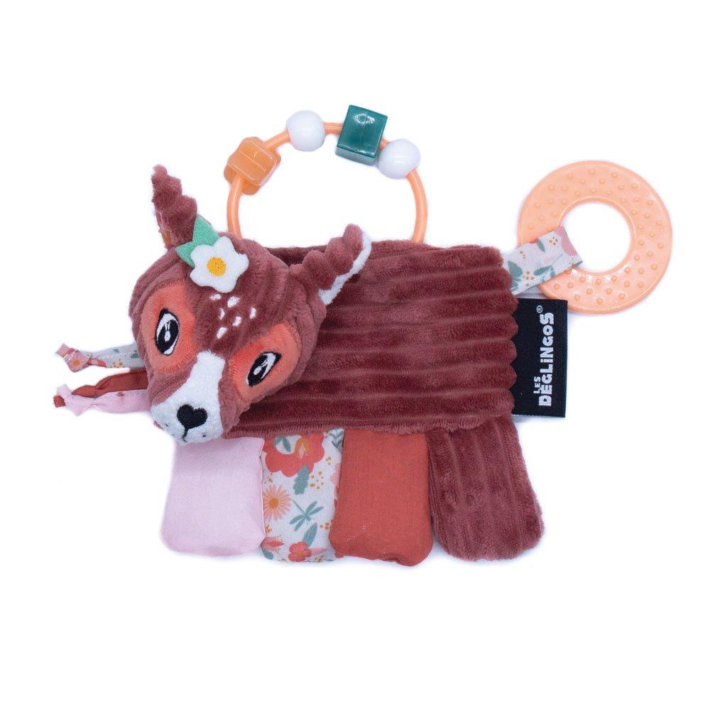 Photos - Soft Toy Activity Rattle - Melimelos the Deer