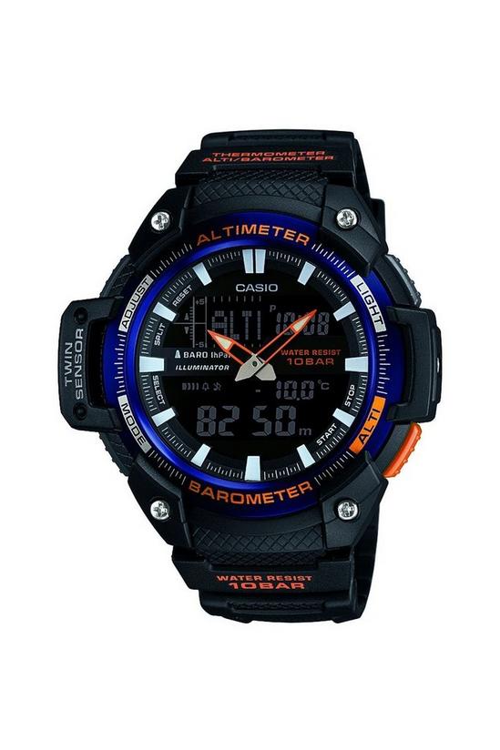Casio Plastic/resin Classic Combination Quartz Watch - Sgw-450H-2Ber 1
