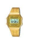 Casio Classic Leisure Gold Plated Stainless Steel Quartz Watch - A168Wg-9Ef thumbnail 1